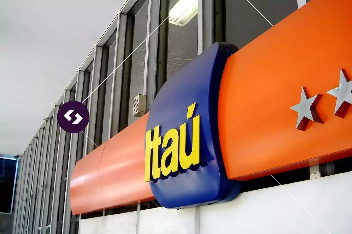 Logo marca Itau