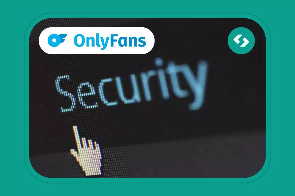 Palavra Security e Logo do Onlyfans