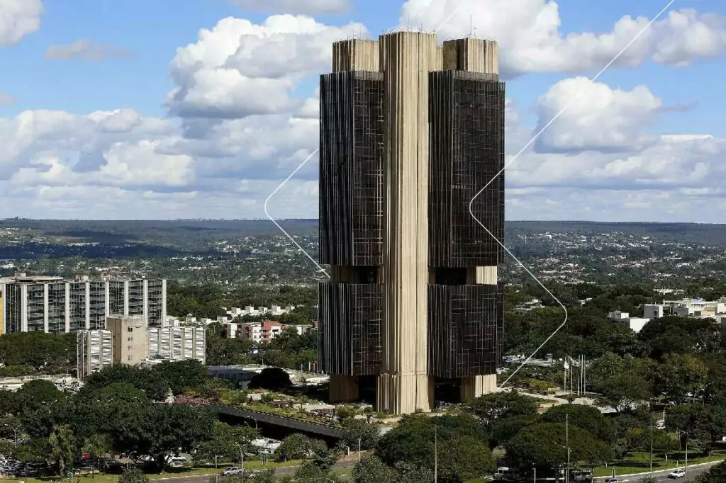 Foto do prédio representando o banco central