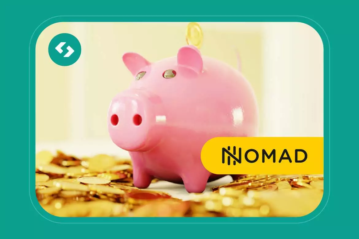 nomad enviar dinheiro economizar transferbank
